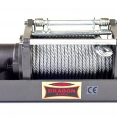 Wyciągarka DWHI 12000 HD bez sterowania+płyta mont. HIDRA