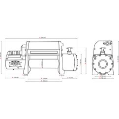 Wyciągarka DWM 12000 HDI DRAGON WINCH