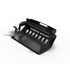 Jeep Grand Cherokee WJ / WG 1998-2004 płyta montażowa wyciągarki powiększona z uchwytami szekli i osłoną czolową