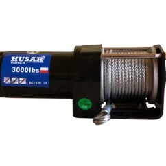 WCIĄGARKA ELEKTRYCZNA 12V HUSAR WYCIĄGARKA do 2,8T Quad Pług