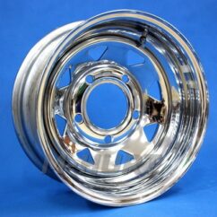 FELGA STALOWA 16x7 5/165,1 ET-25 CHROM