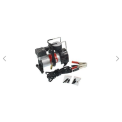 Kompresor 12V 30L z manometrem 10 bar 1-tłokowy