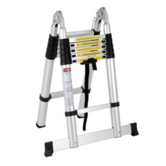 Drabina teleskopowa 2-stronna 5m 16 szczebli