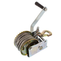 Wyciągarka korbowa ręczna  2500lb 1100kg Lina 10m