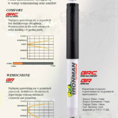 AMORTYZATOR TOYOTA LC 70 73 TYLNY +2'' Toyota Land Cruiser