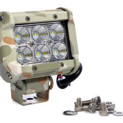 LAMPA ROBOCZA HALOGEN PANEL LED 18W 12-24V MORO