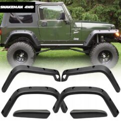 POSZERZENIA NADKOLI / FENDERY / LLDPE - JEEP WRANGLER TJ (1997-2006)