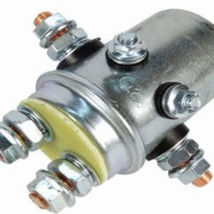 Przekaźnik wyciągarki 300A solenoid beczkowy 12V