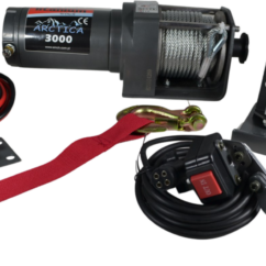 Wyciągarka elektryczna Atv 3000LBS TITANIUM ARCTICA