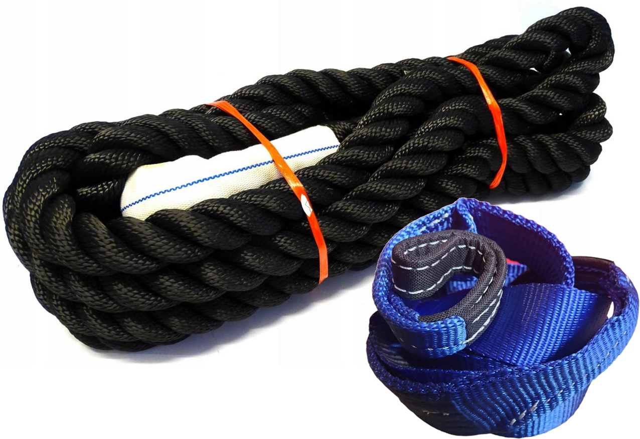 LINA KINETYCZNA KINETYK 4X4 OFF ROAD 26mmx5m 12,5T + Pas 3m 4T - obrazek 6