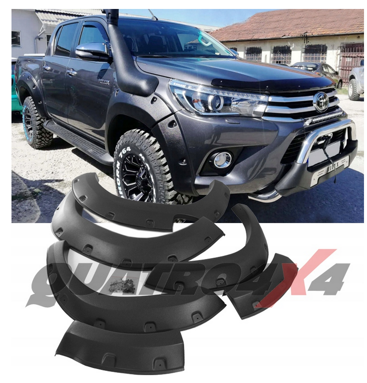 Nadkola NISSAN NAVARA NP300 4drzwi ADBLUE (2014+) POSZERZENIA LLDPE (ok 16cm na oś) - obrazek 8