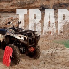 Dragon Winch trapy ATV komplet 2szt czerwone 58cm