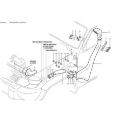 Snorkel Nissan Patrol GR Y61 3,0 TDi 04/00 - 08/04