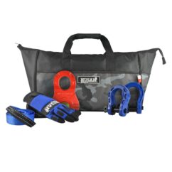 Zestaw Off-Road HUSAR Premium Zblocze 15t pas 3m rękawice 2 szekle 8t